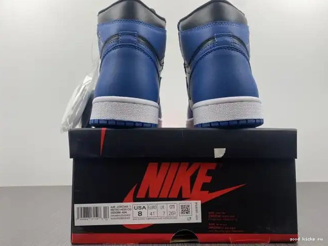 Rep 'Dark High Marina 1 OG Jordan Retro Blue' Air 555088-404 0415